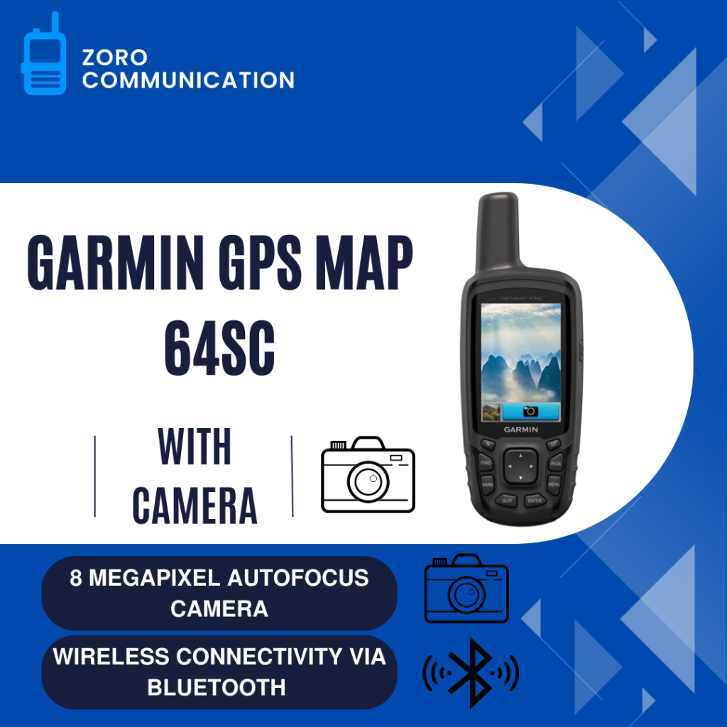 Jual Garmin GPS 64sc With Camera Baru Original Garansi GPSMAP 64 GPSMAP ...