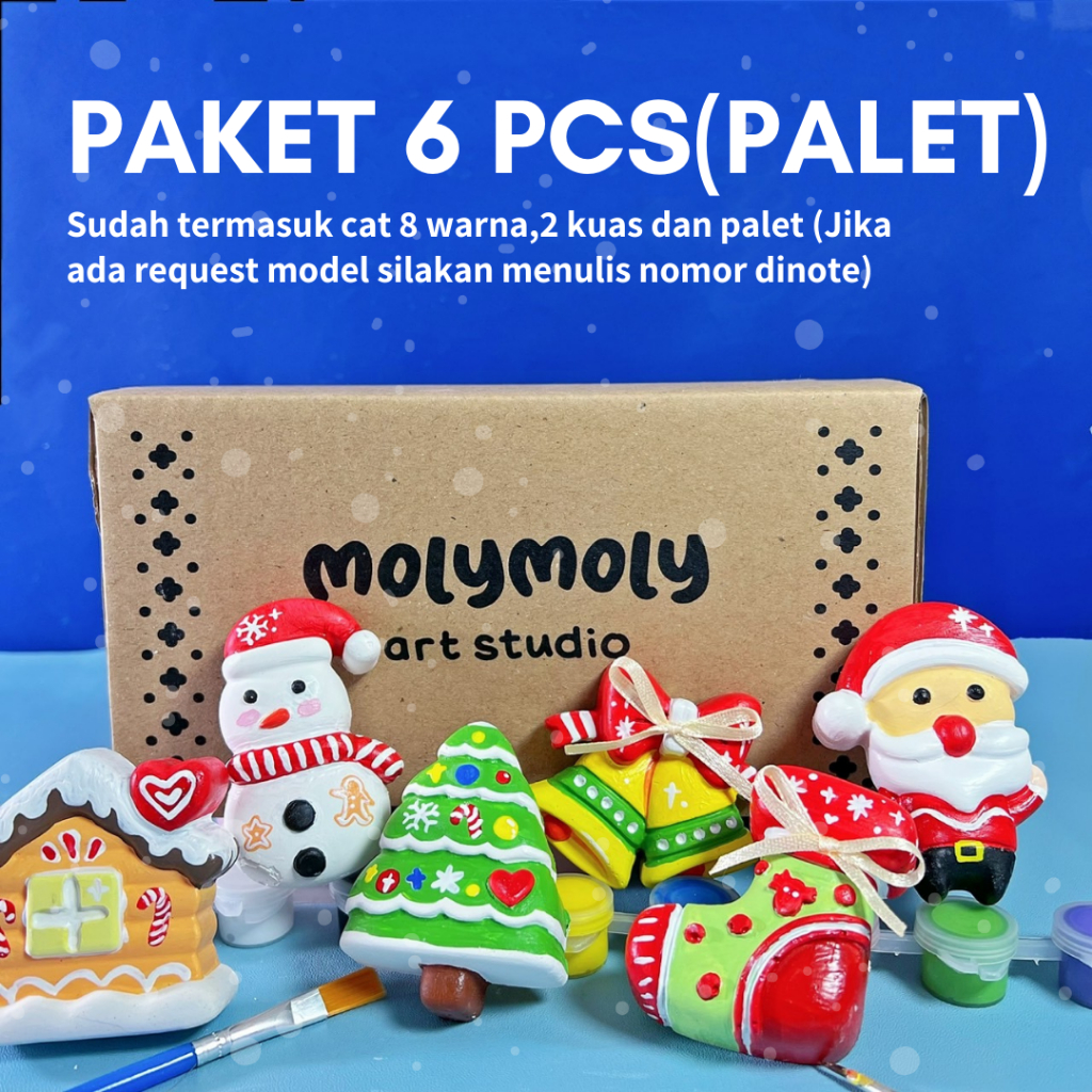 Jual Hampers Natal / Christmas Hampers - Gypsum Painting - Mainan ...