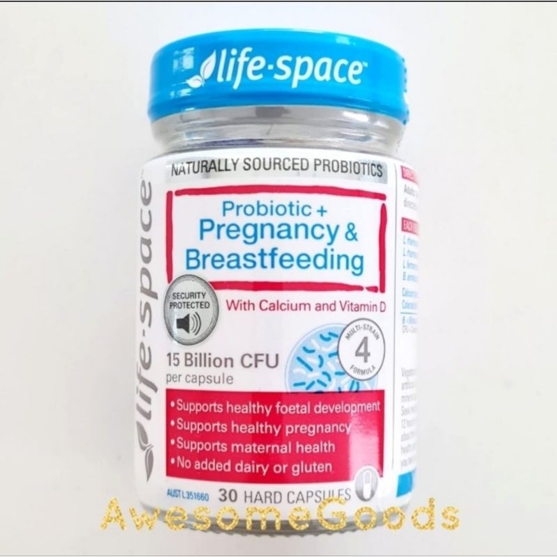 View of Jual Life-Space Probiotic + Pregnancy & Breastfeeding 30 Capsules ...