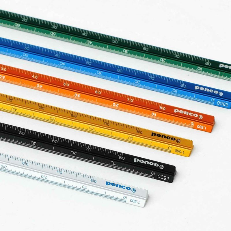 Jual HighTide Penco Drafting Scale Ruler Triangular 15cm Penggaris ...