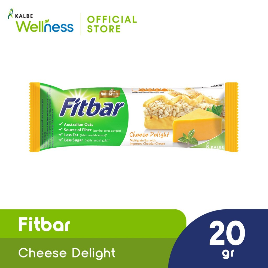 Jual Fitbar Multigrain Cheese Delight 20gr | Shopee Indonesia
