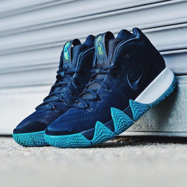 Jual Kyrie Irving 4 Obsidian Blue Sepatu Basket Sneakers Shopee Indonesia