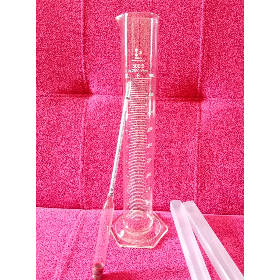 Jual Hydrometer Alkohol Meter Alla France Skala Richter Tralles Plus Gelas Ukur Duran 250 ml