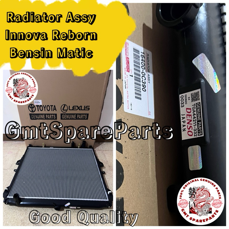 Jual Radiator Assy Innova Reborn Reboun Bensin Matic Toyota Original ...
