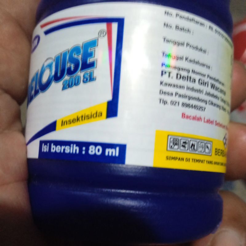 Jual INSEKTISIDA DELOUSE IMIDAKLOPRID 200 SL 80ml Obat Kutu Daun ...