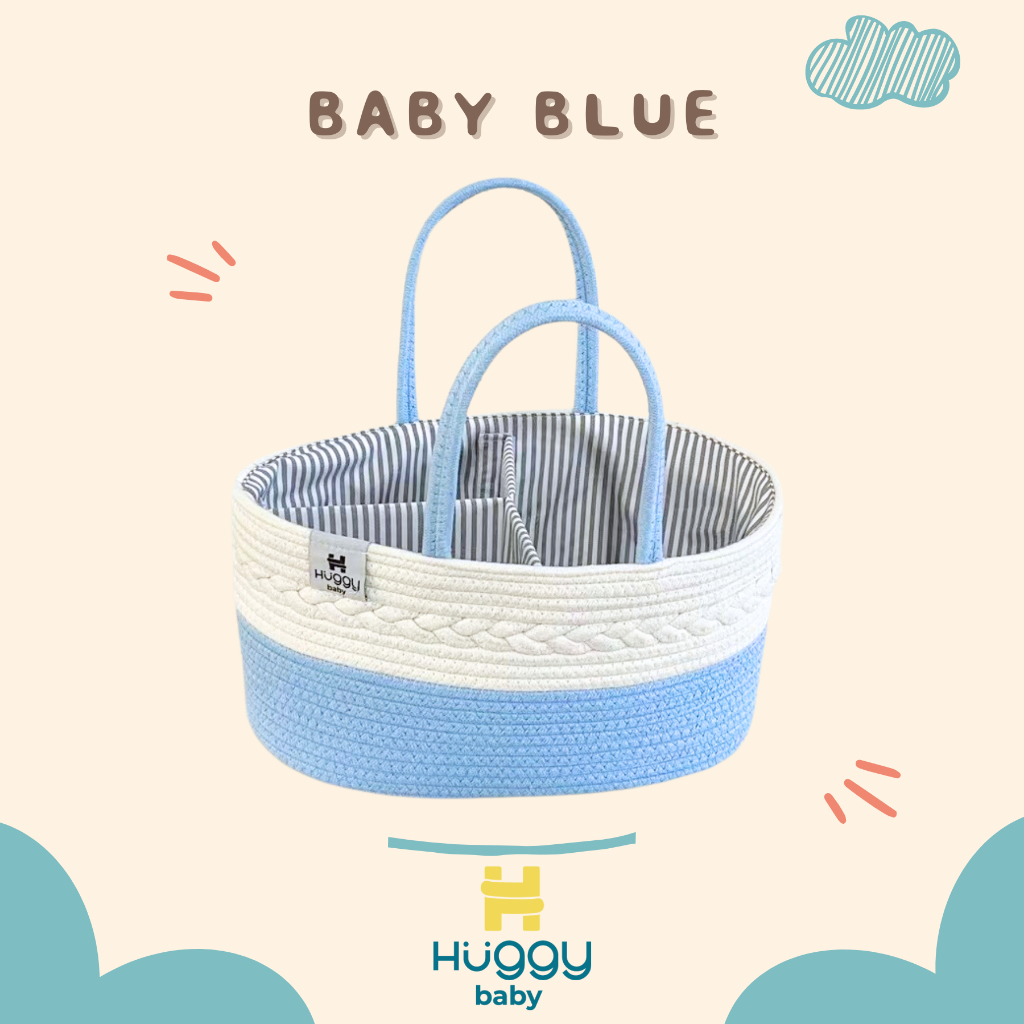 Jual Huggy Baby BAG01 Rope Caddy Bag | Diaper Bag Organizer Bag Tas ...