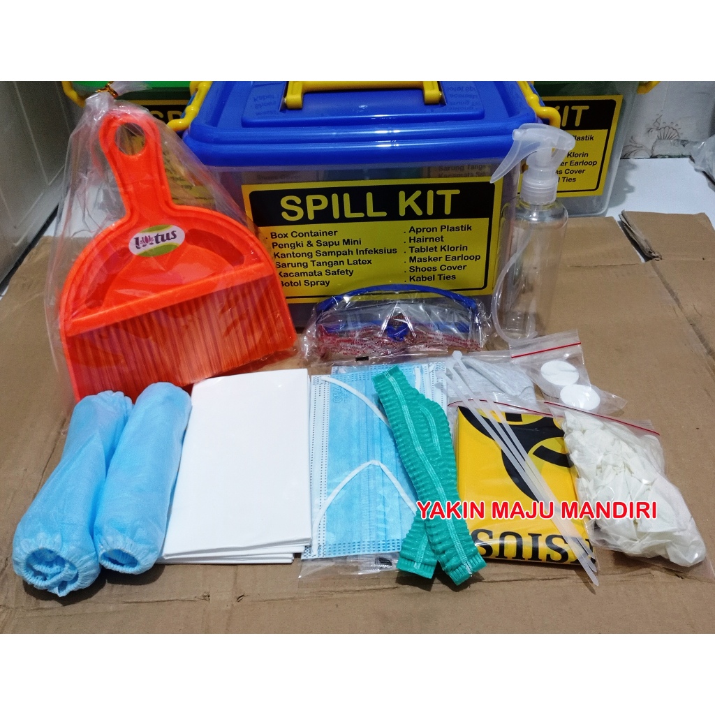 Jual Spill Kit Infeksius APD Rumah Sakit Klinik Puskesmas / Spil Kit ...