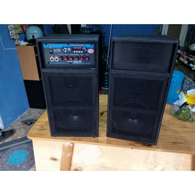 Jual speaker aktif bluetooth karaoke Shopee Indonesia
