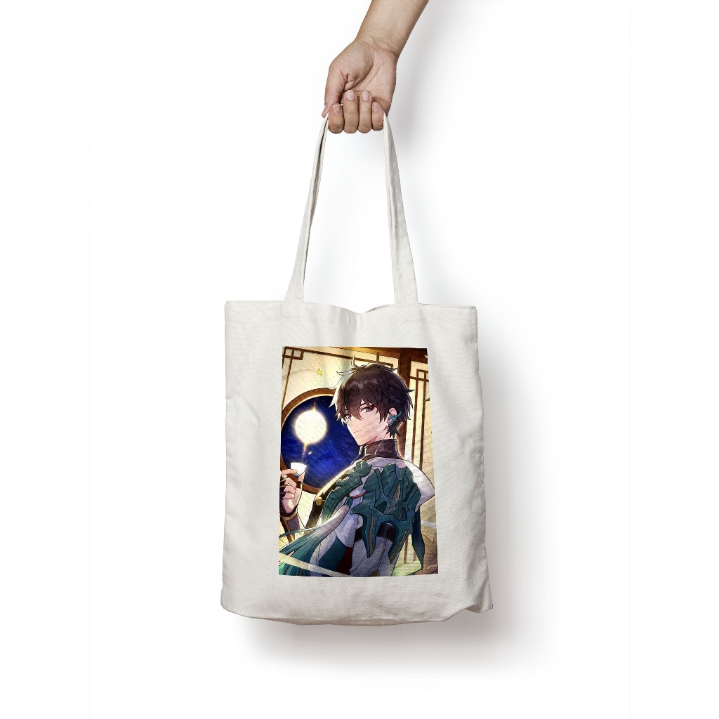 Veqzc 'Here Comes The Sun' Canvas Tote Bag - Retro Hippie Orange Bus Design, Reusable Cotton Bag - View #12