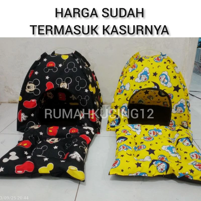 Tenda Kucing Motif