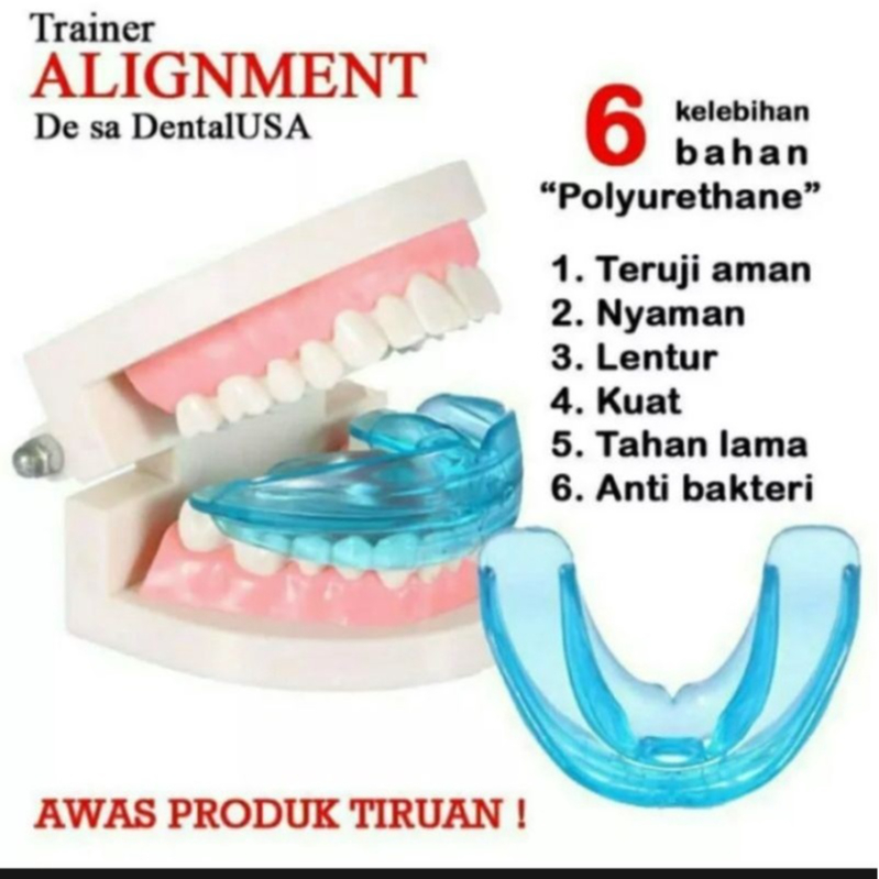 Jual Teeth Trainer Allignment Orthodontic Alat Perapih Gigi | Shopee ...