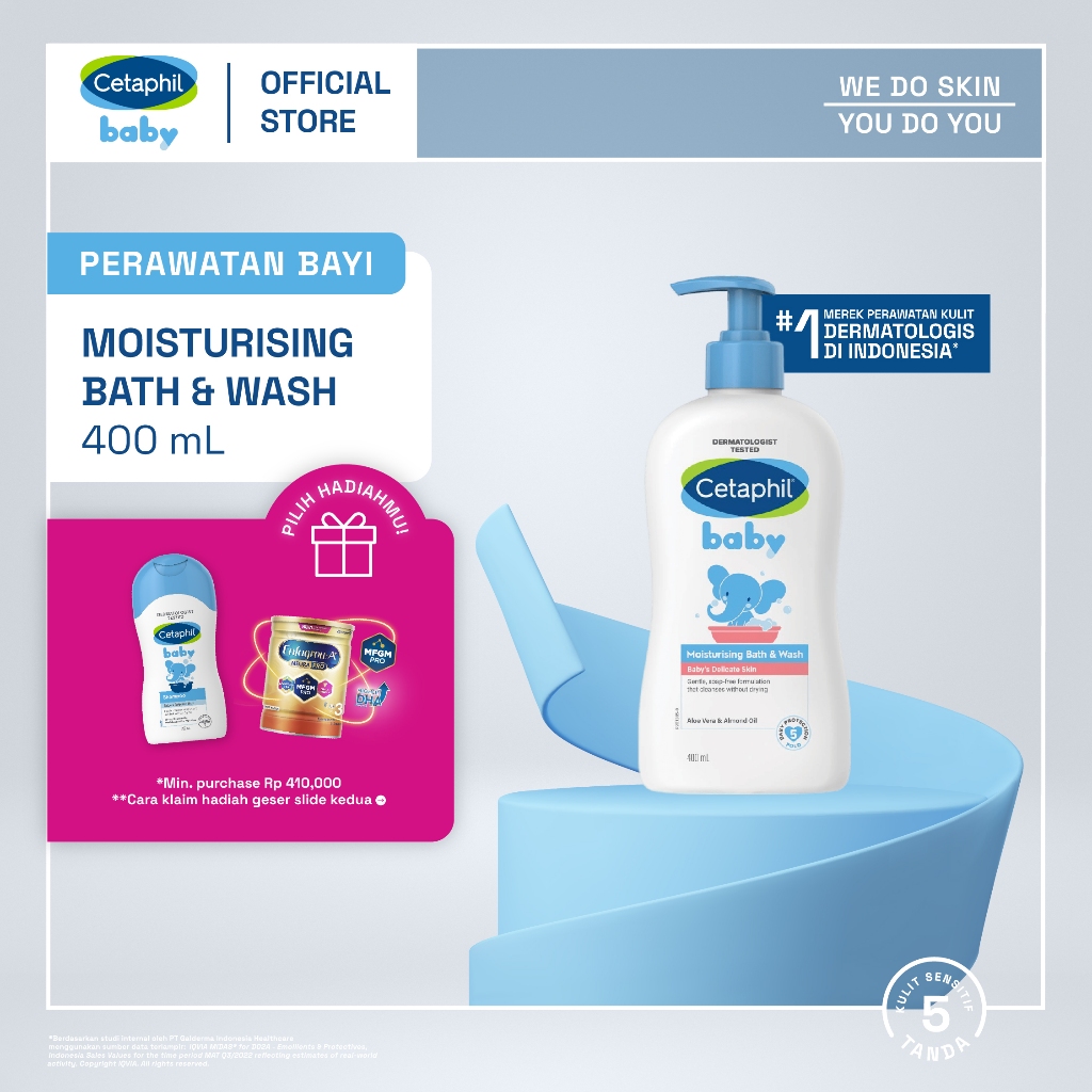 Jual Cetaphil Baby Moist Bath Wash Ml Dengan Almond Oil Perawatan