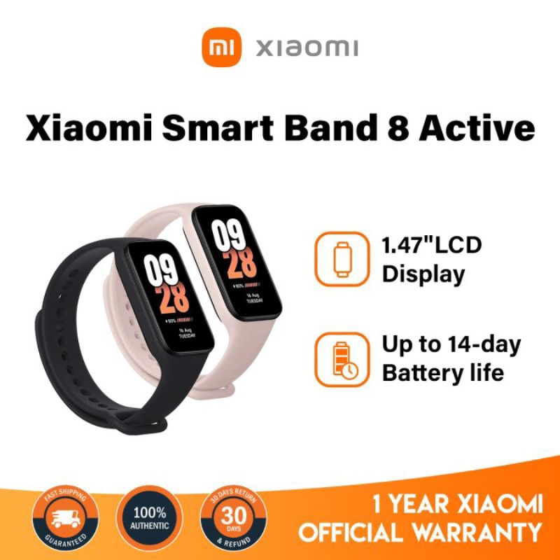 Xiaomi MI Smart Band 8 Active / Miband 8 Active Resmi