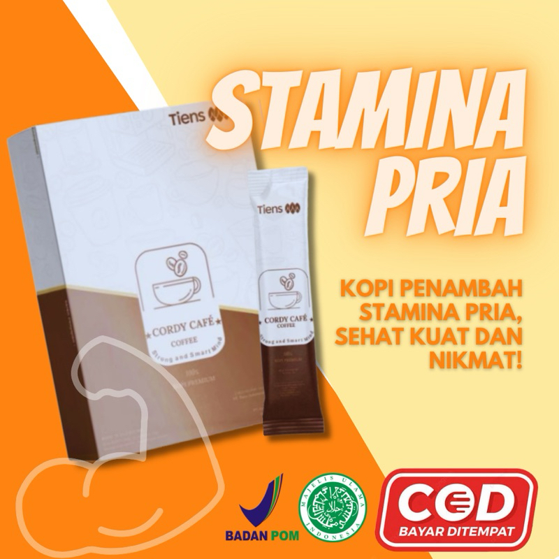 Jual Cordy Cafe Coffee Kopi Kuat Kopi Penambah Stamina Pria Original