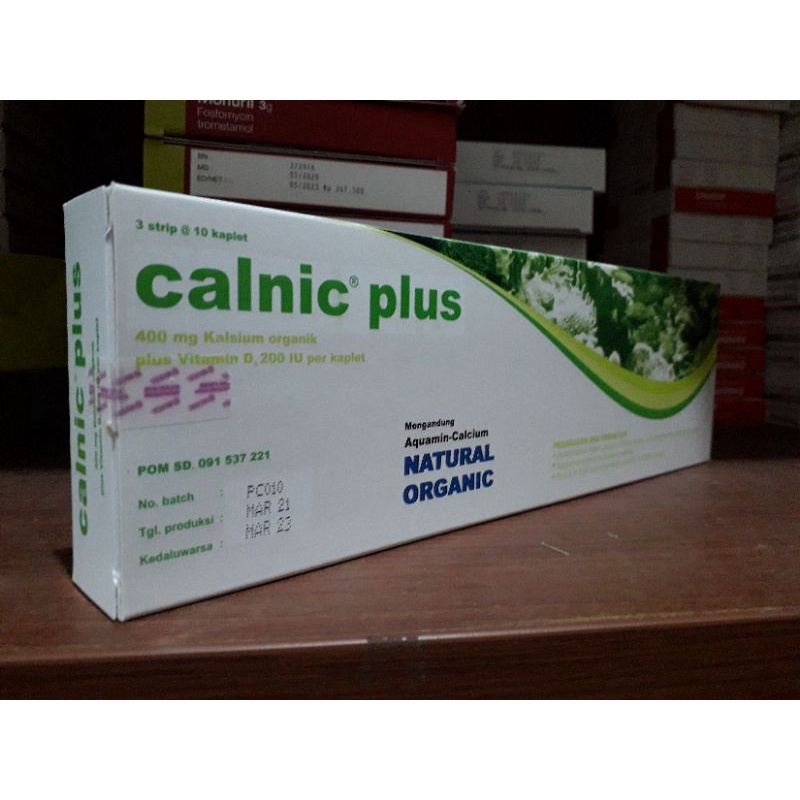 Jual Calnic plus kalsium isi 30 tablet | Shopee Indonesia