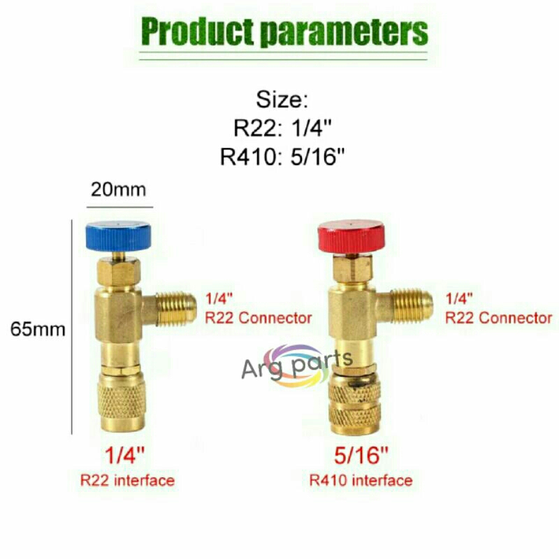 Jual Kran charging valve r32 ke r22 savety valve | Shopee Indonesia