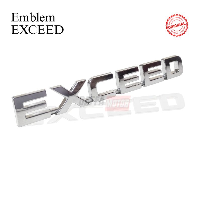 Jual Emblem EXCEED xpander logoo emblem exceed bagasi xpander exceed ...