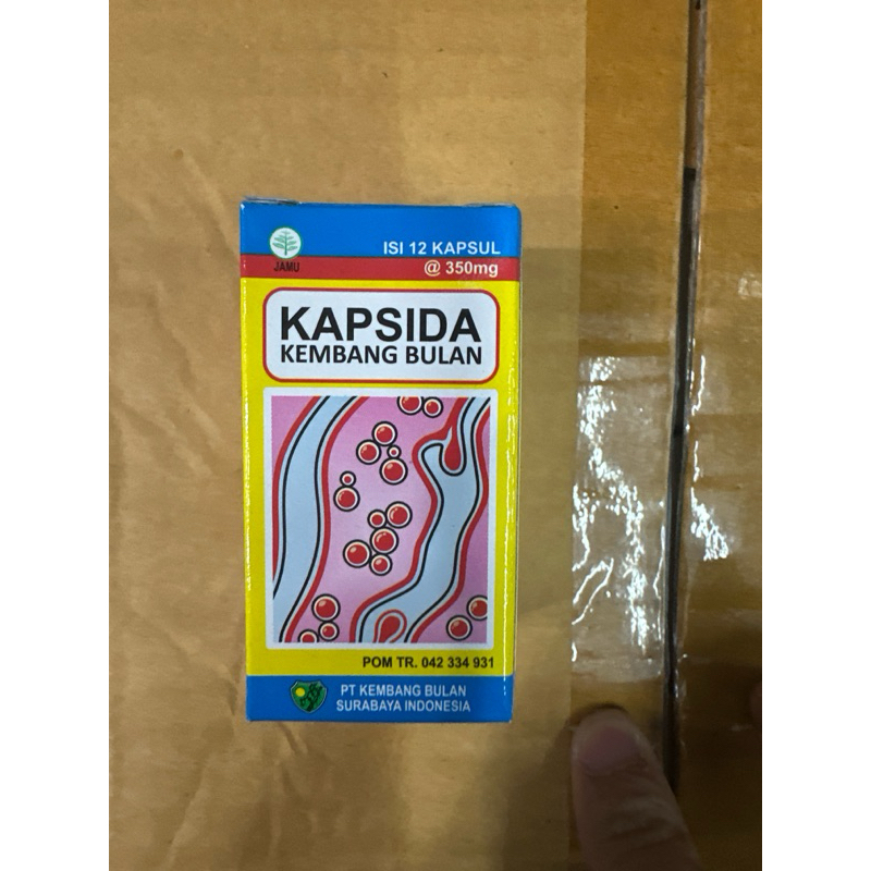 Jual Kapsida Kembang Bulan Isi 12 Kapsul Shopee Indonesia