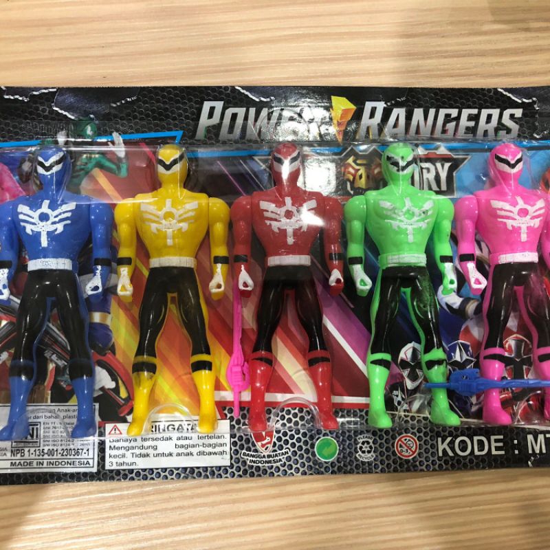Jual Mainan Figure Power Rangers set | Shopee Indonesia