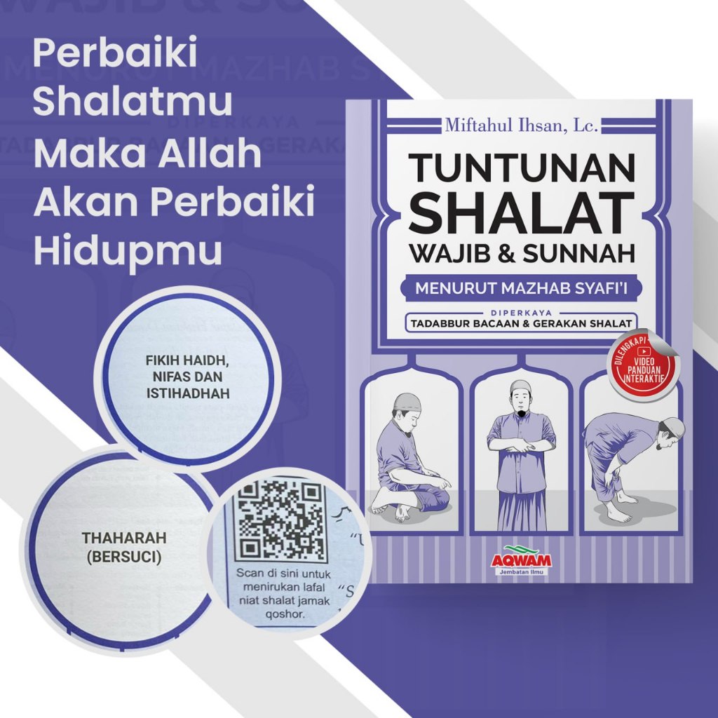 Jual BUKU WAJIB Tuntunan Shalat Wajib Dan Sunnah Menurut Mazhab Syafi'i ...