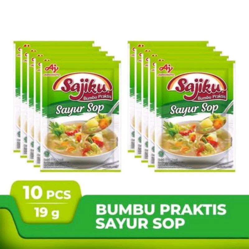 Jual Sajiku Bumbu Sayur Sop & Capcay (1 Renceng) | Shopee Indonesia