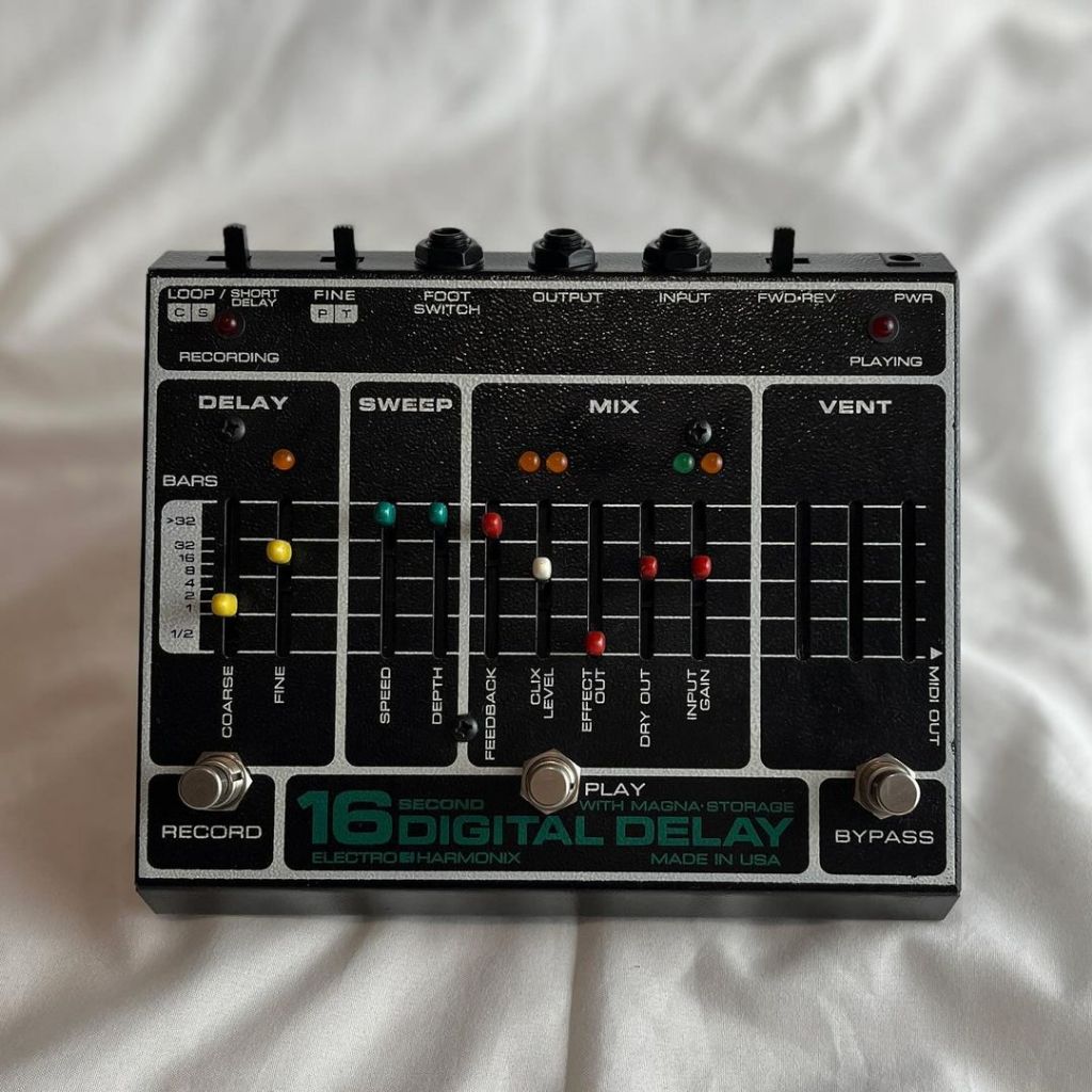 希少　16 degital delay エレハモリイシュー 希少 16 degital delay エレハモリイシュー 希少 16 degital delay