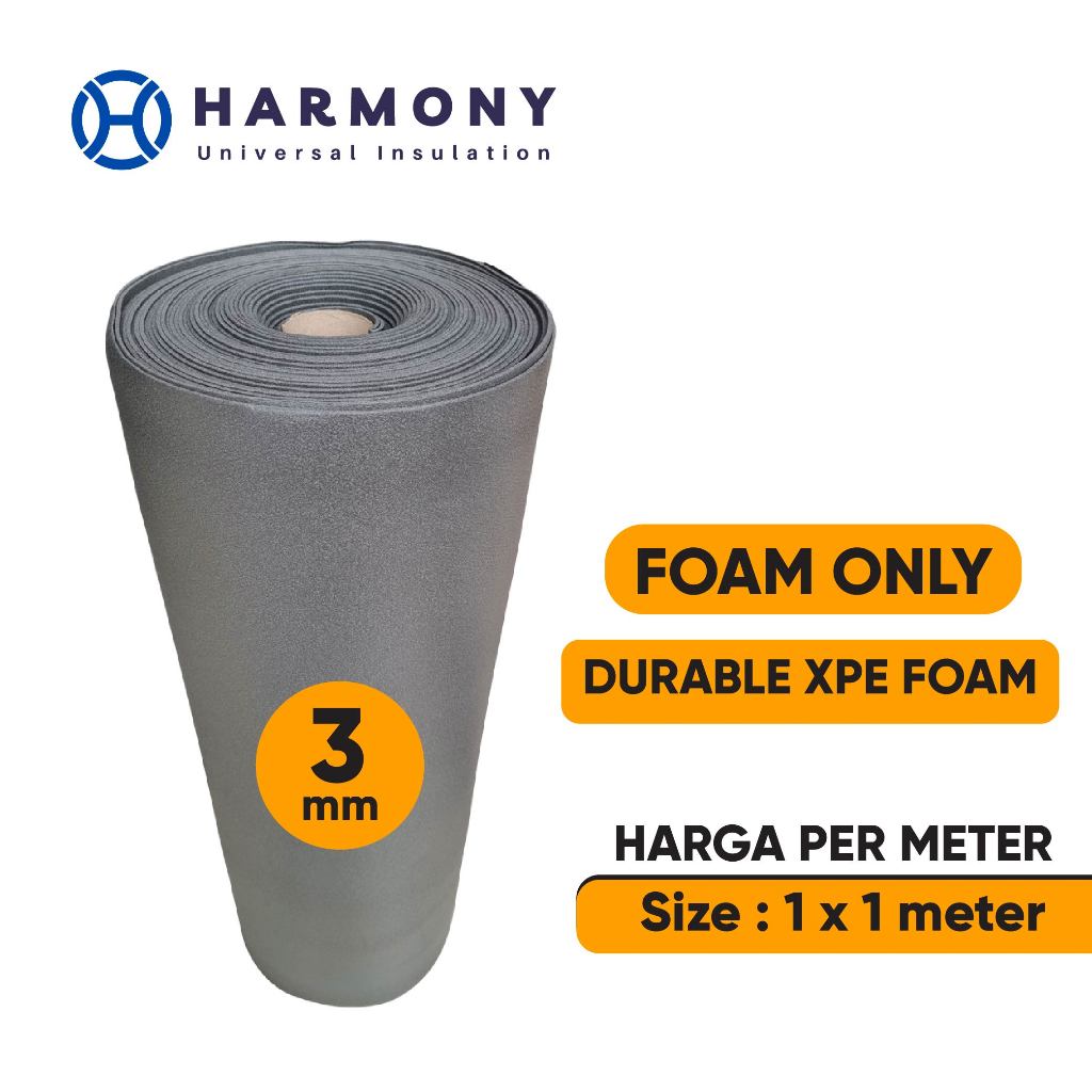 Jual Busa Foam 3mm XPE Peredam Panas dan Suara / Matras / Foam Sheet ...