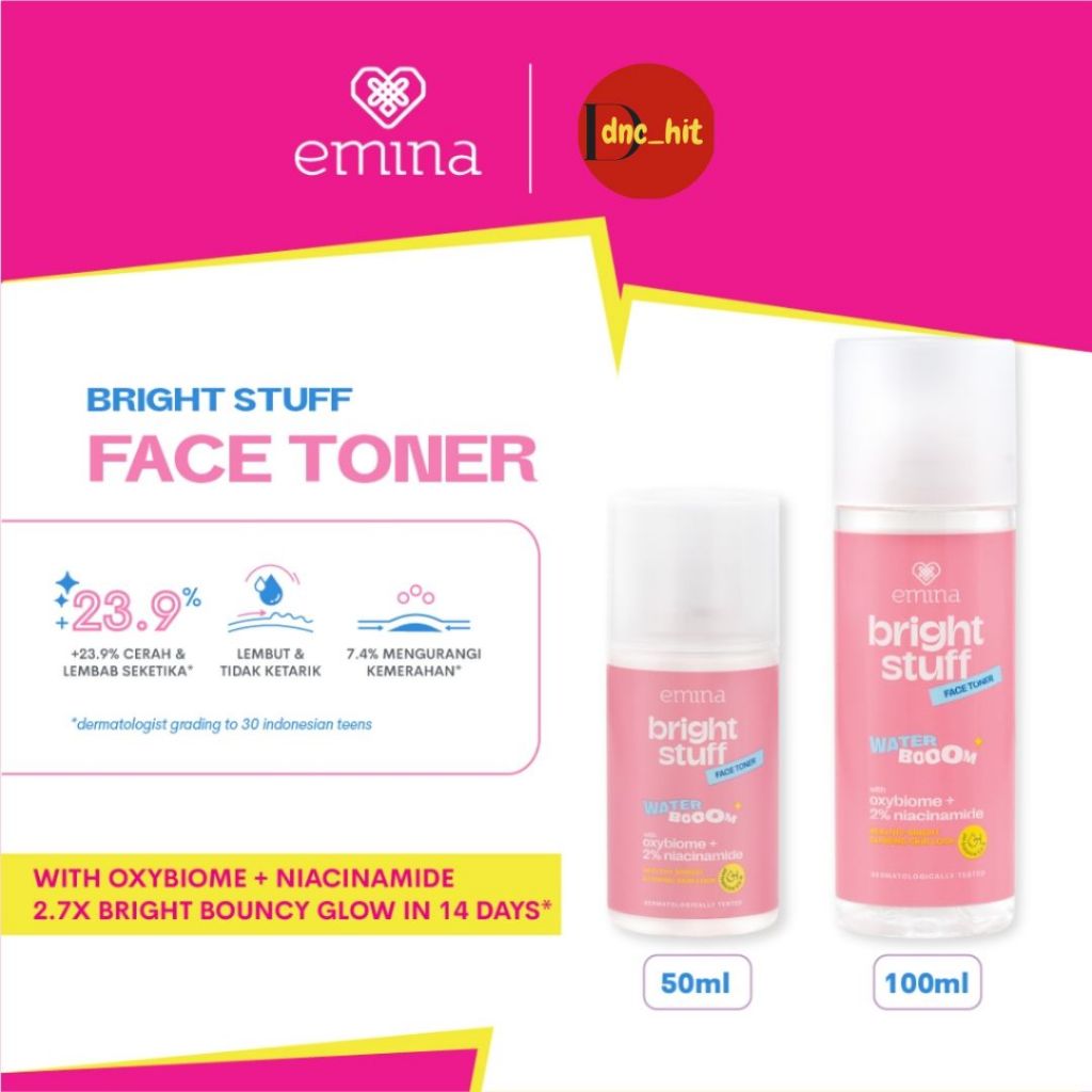 Jual Emina Bright Stuff Face Toner 100ml | Shopee Indonesia