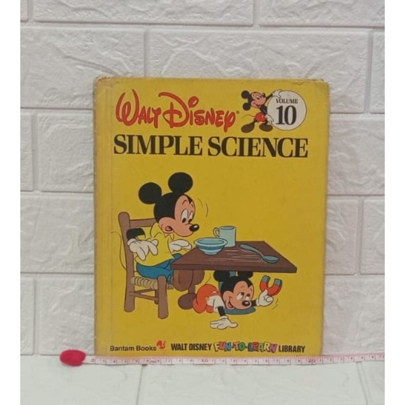 Jual Buku tahun 1983 Walt Disney Simple Science Preloved | Shopee Indonesia