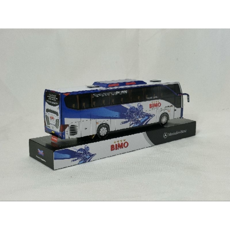 Jual MINIATUR BIS PAPERCRAFT BUS BIMO TRANSPORT YOGYAKARTA JOGJA ...