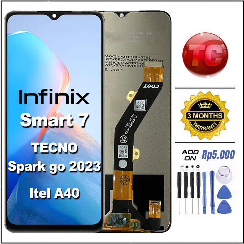 Jual Lcd Infinix Smart Tecno Spark Go Original Touchscreen Fullset Crown Murah Ori