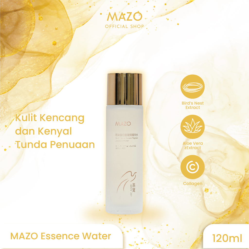Jual MAZO Bird's Nest Protein Peptide Essence Water 120 ml Shopee