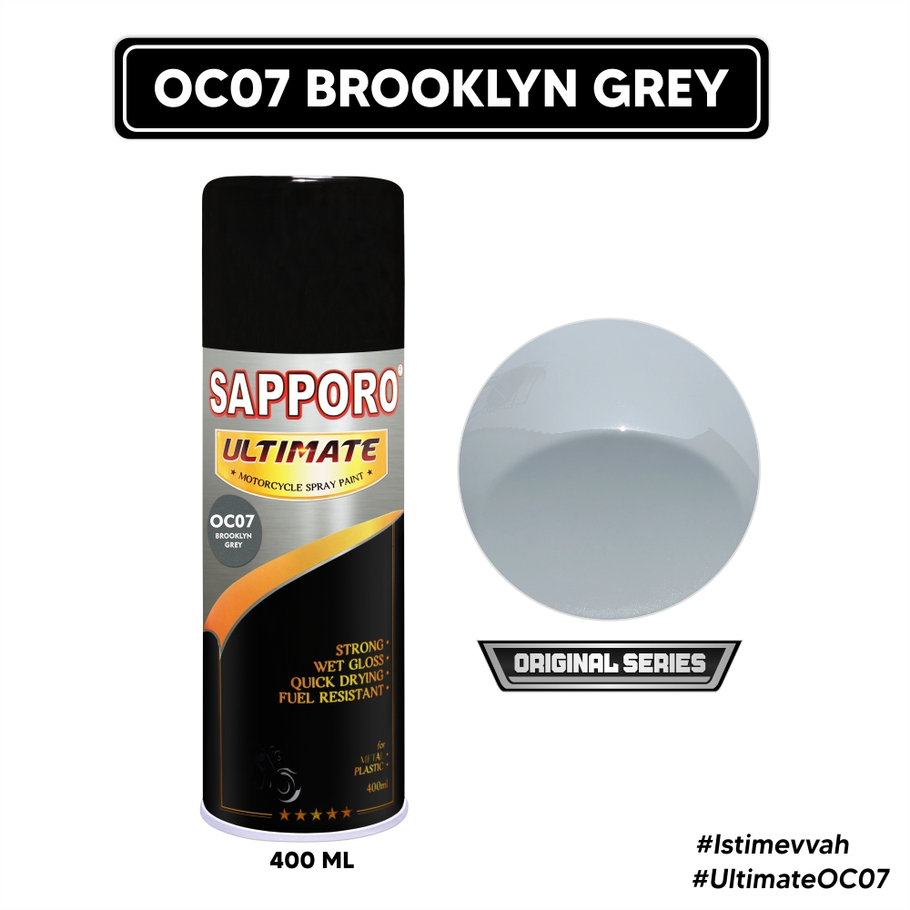 Jual Sapporo Ultimate OC07 Brooklyn Grey 400 ml | Shopee Indonesia