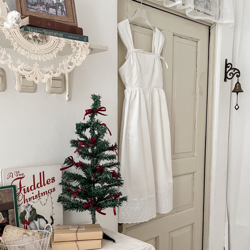 Jual Hello Taru Yeseo Ribbon Lace Dress Shopee Indonesia