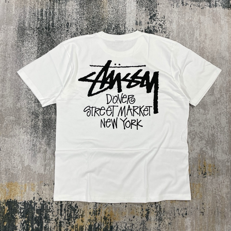 Jual STUSSY X DOVER STREET MARKET NEW YORK DSM NY // WHITE Shopee Indonesia