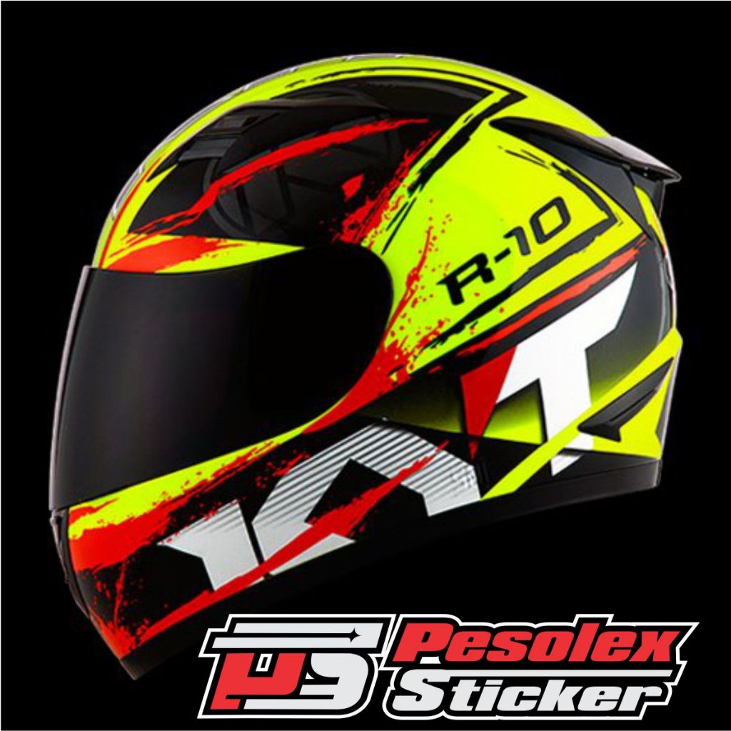 Jual Helm KYT R10 Oryginal Full Face Motif Series Shopee Indonesia