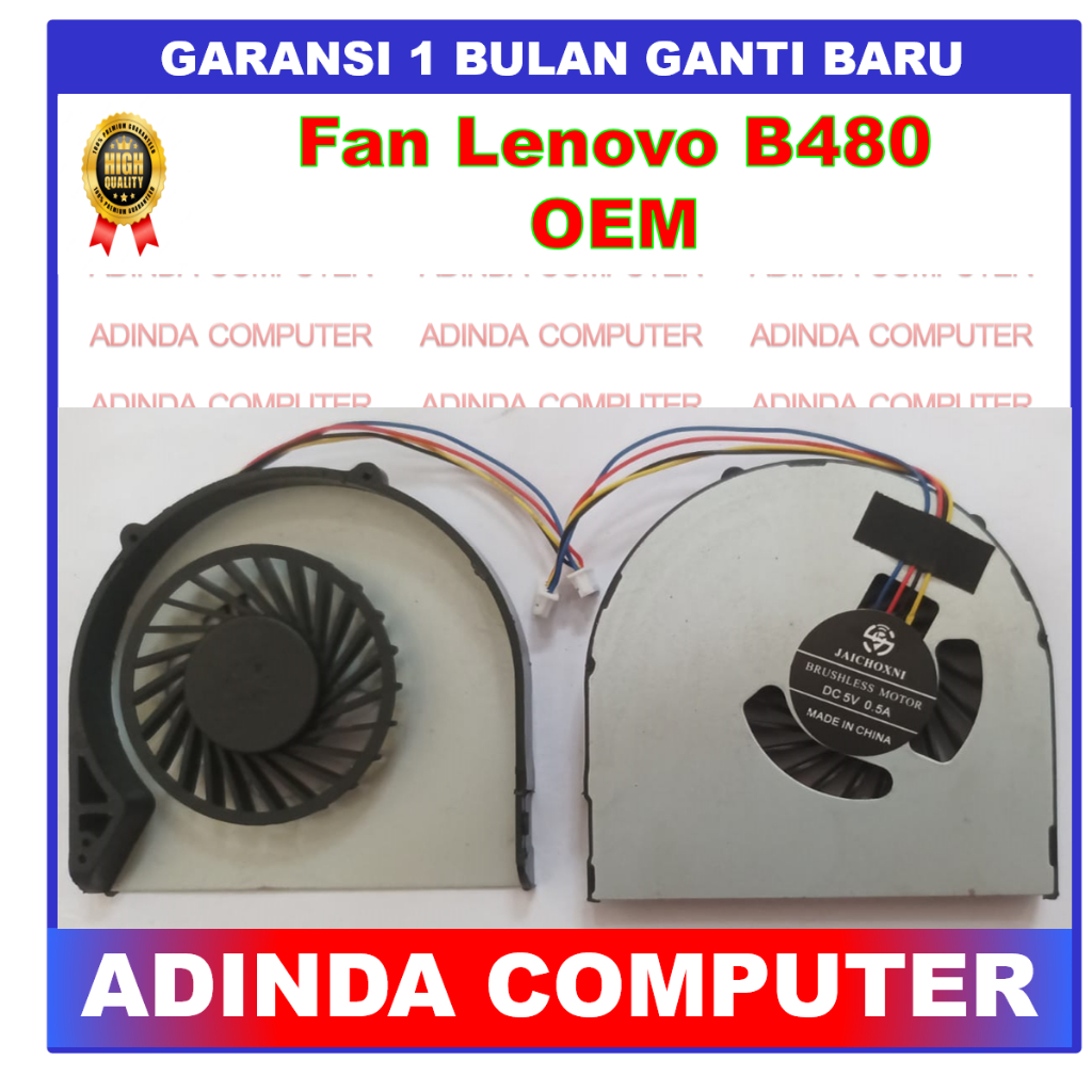 Jual Fan Lenovo B480 B480A B485 B490 B590 M490 M495 OEM | Shopee Indonesia