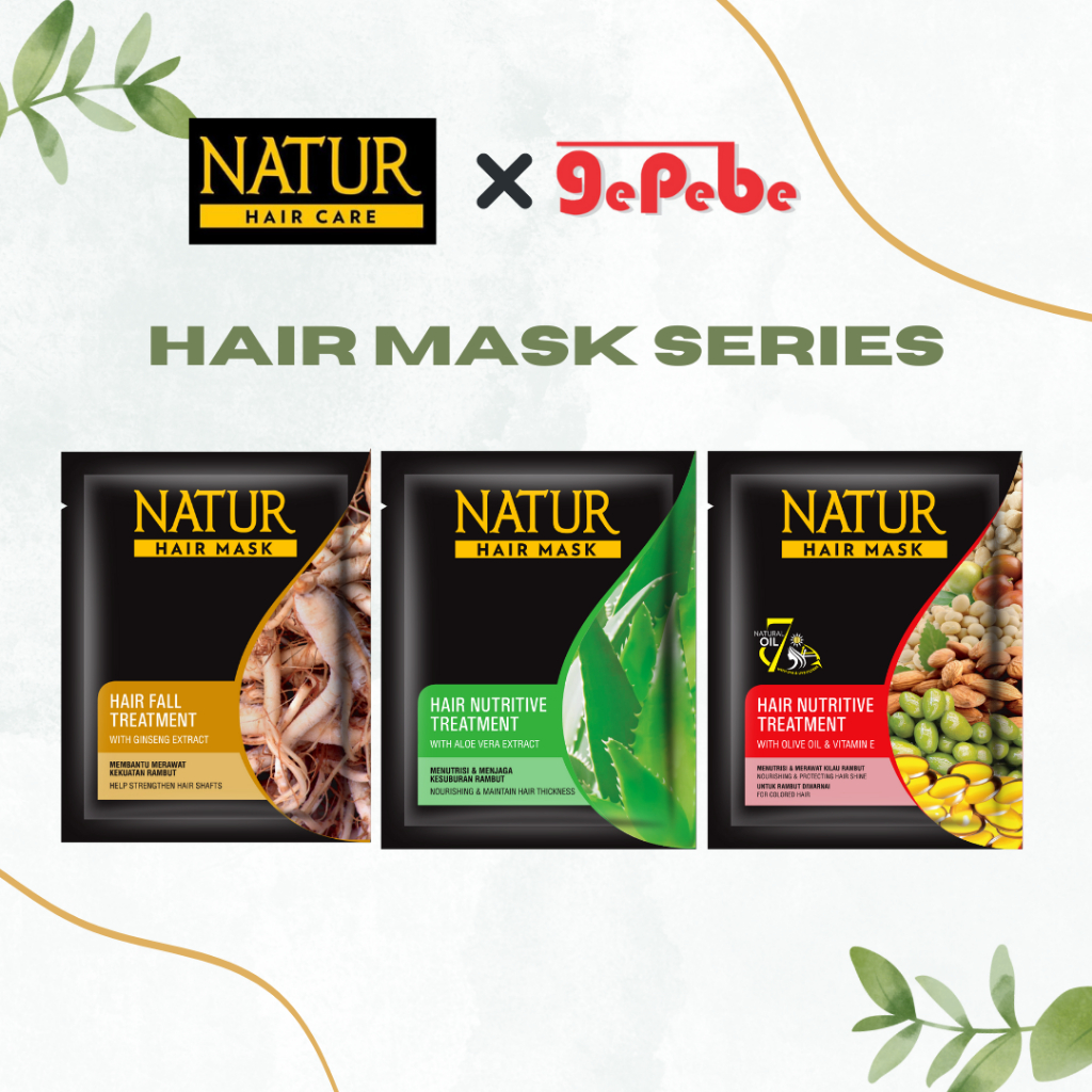 Jual Natur Hair Mask Sachet | Shopee Indonesia