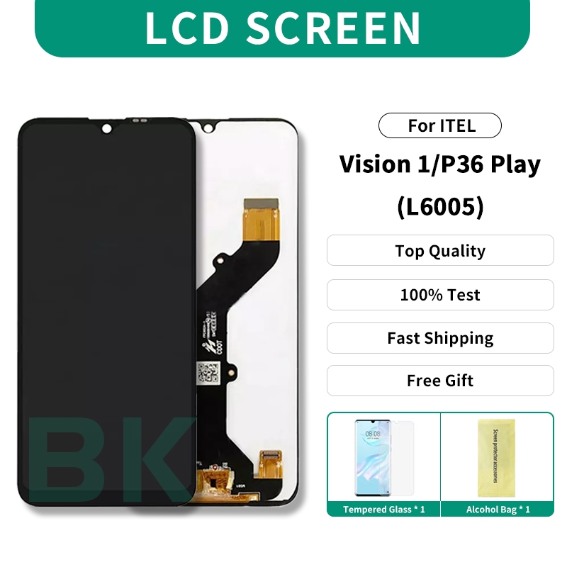 Jual LCD TOUCHSCREEN Itel Vision 1 L6005 P36 Play | Shopee Indonesia