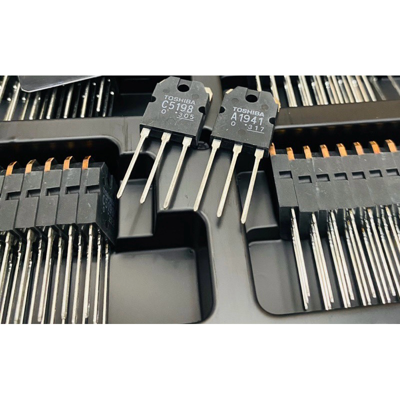 Jual TRANSISTOR FINAL TOSHIBA A1941 C5198 ASLI JEPANG ORIGINAL SATU SET