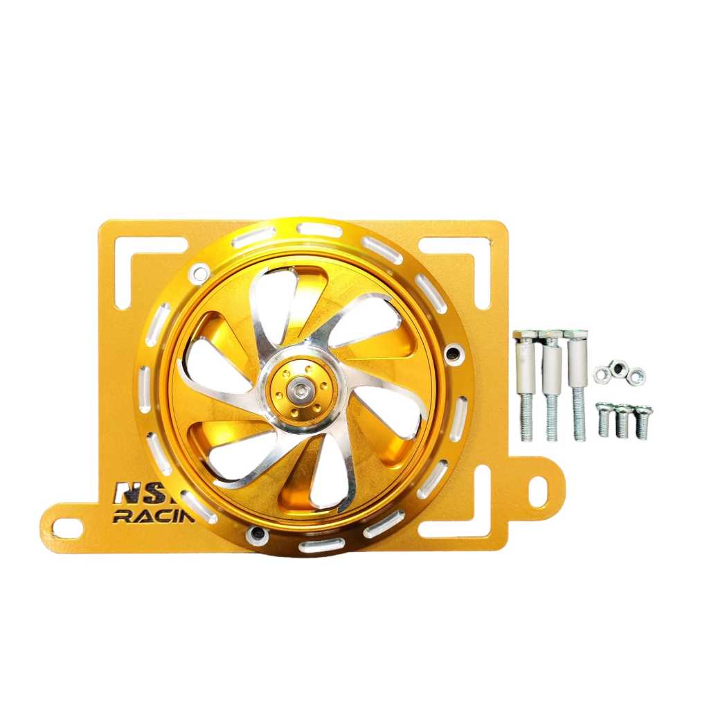 Jual BREKET SPINNER RADIATOR NSB PLUS SPINNER SURIKEN FULL CNC PNP NMAX ...
