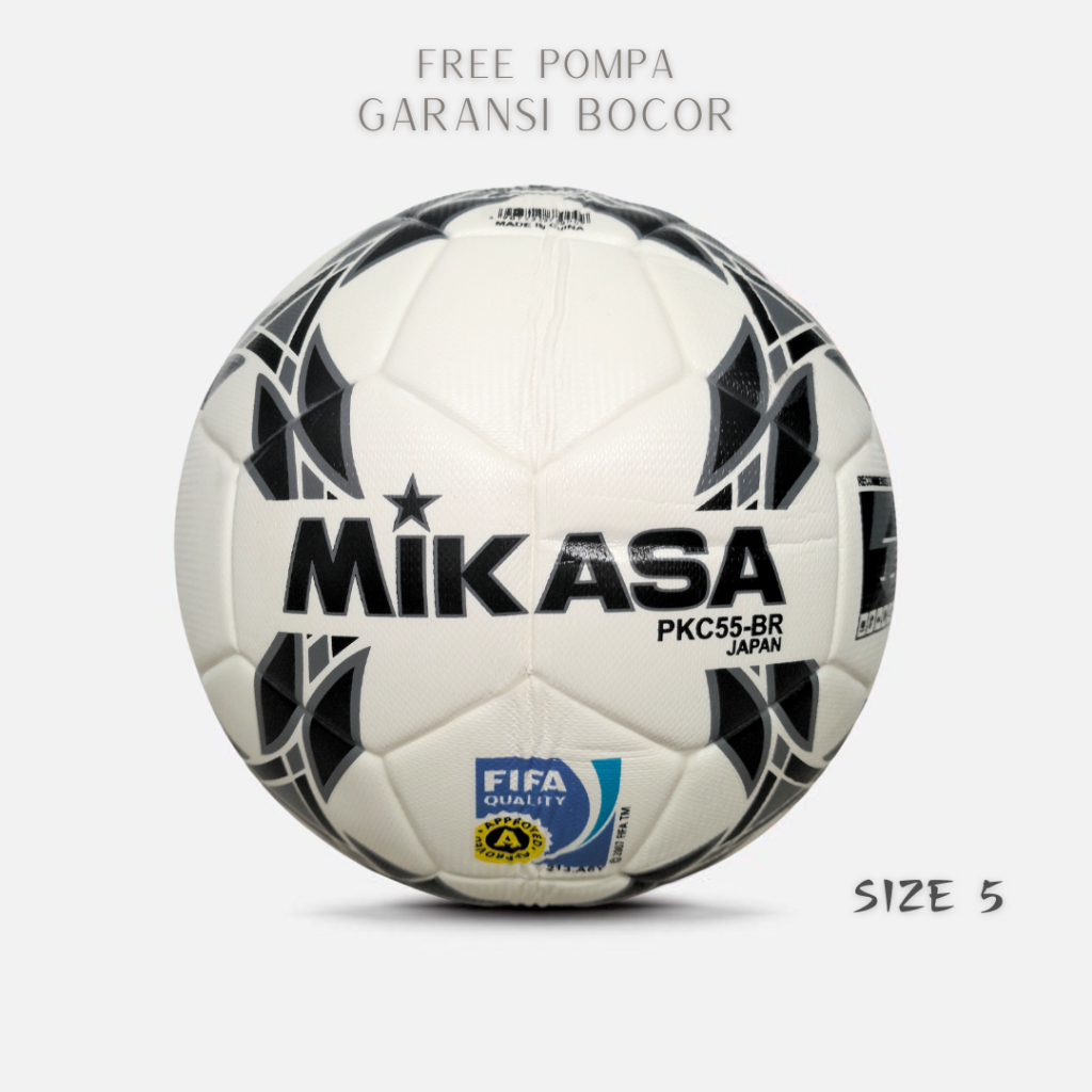 Jual MIKASA bola sepak ORIGINAL mikasa PKC55-BR KICK OFF size
