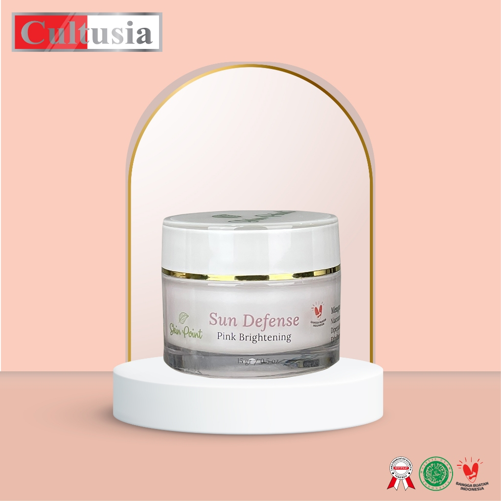 Jual Skin Point Sun Defense Pink Brightening 15gr | Shopee Indonesia