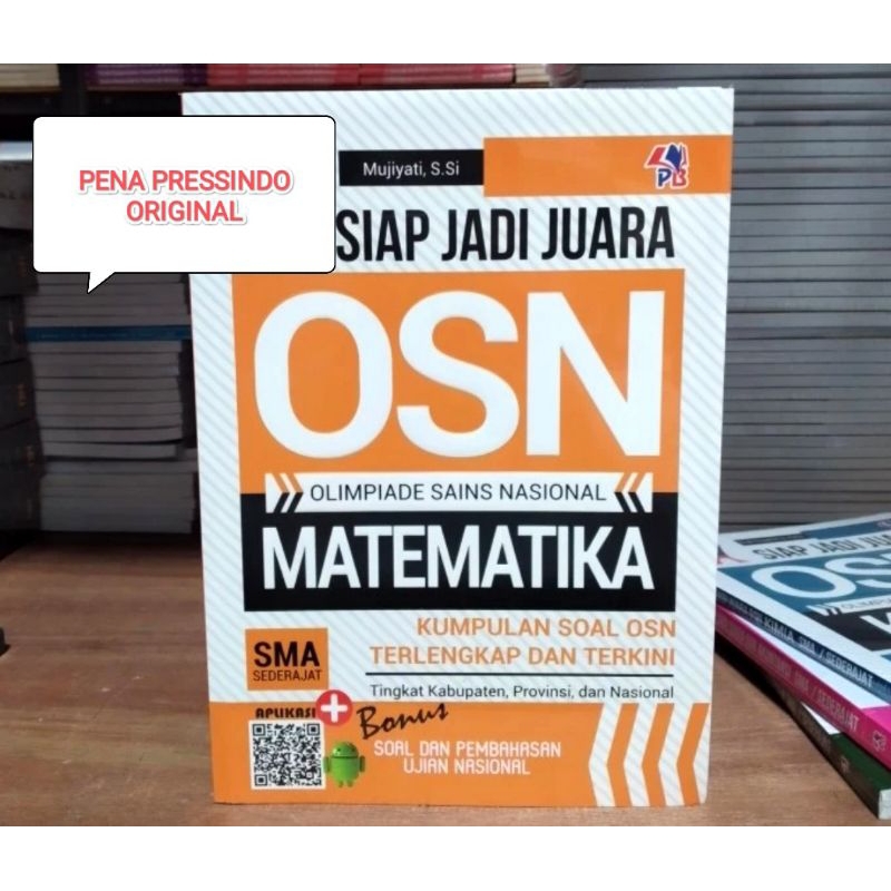 Jual Buku Siap Jadi Juara Osn Olimpiade Sains Nasional Matematika Sma Sederajat Shopee Indonesia 7199