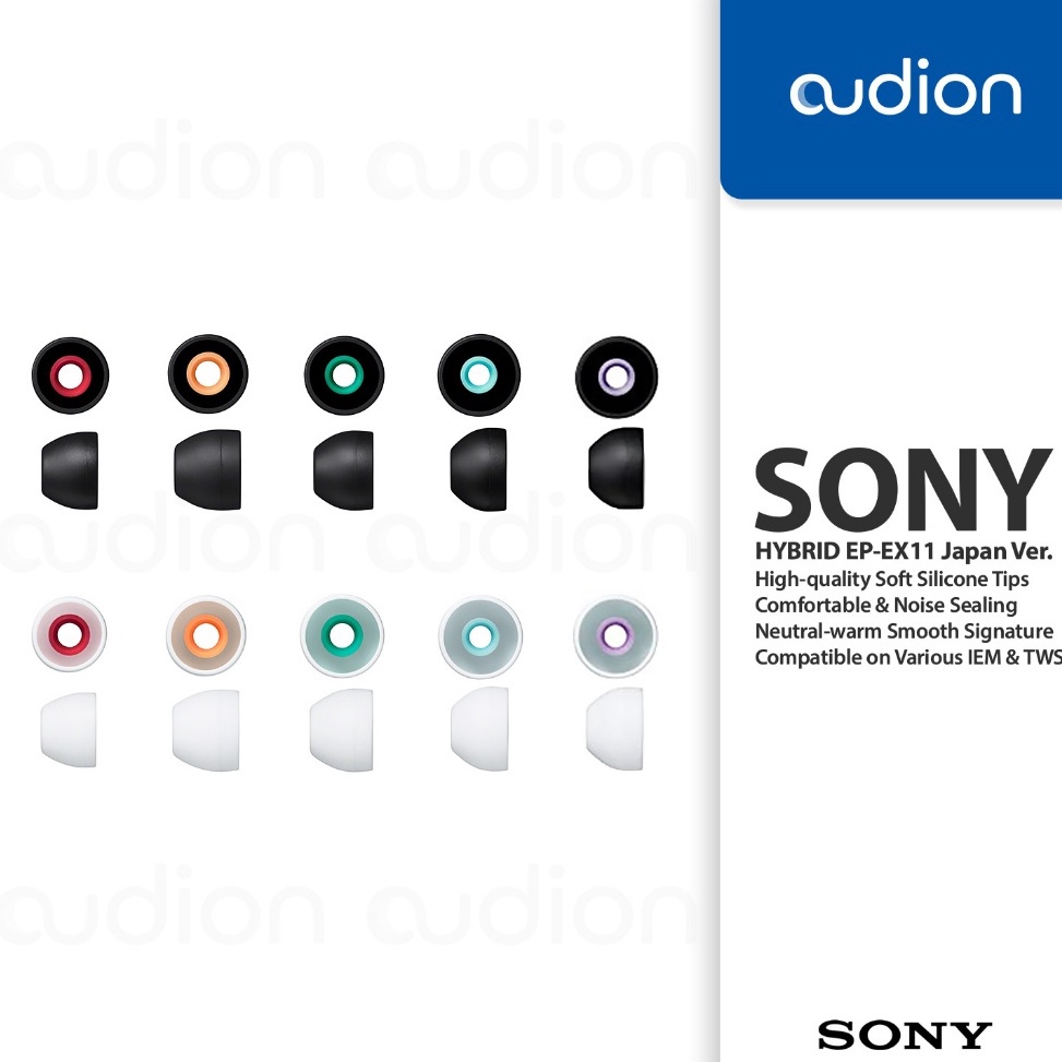 Jual SONY HYBRID EPEX11 Japan Version Eartips Earpiece Deep Thick Bass ...