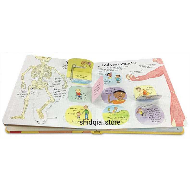 Jual Usborne LOOK INSIDE YOUR BODY Buku Impor edukasi anak Pengenalan ...
