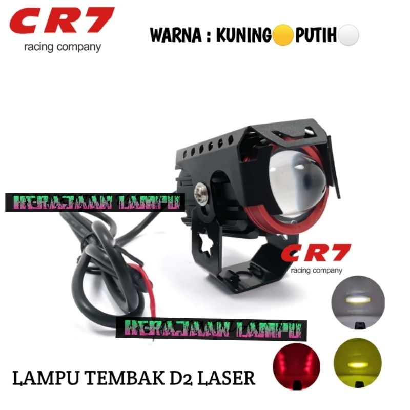 Jual Lampu Tembak Sorot Led Laser Sql Mata Plus Devil High Low Putih Kuning Waterproff