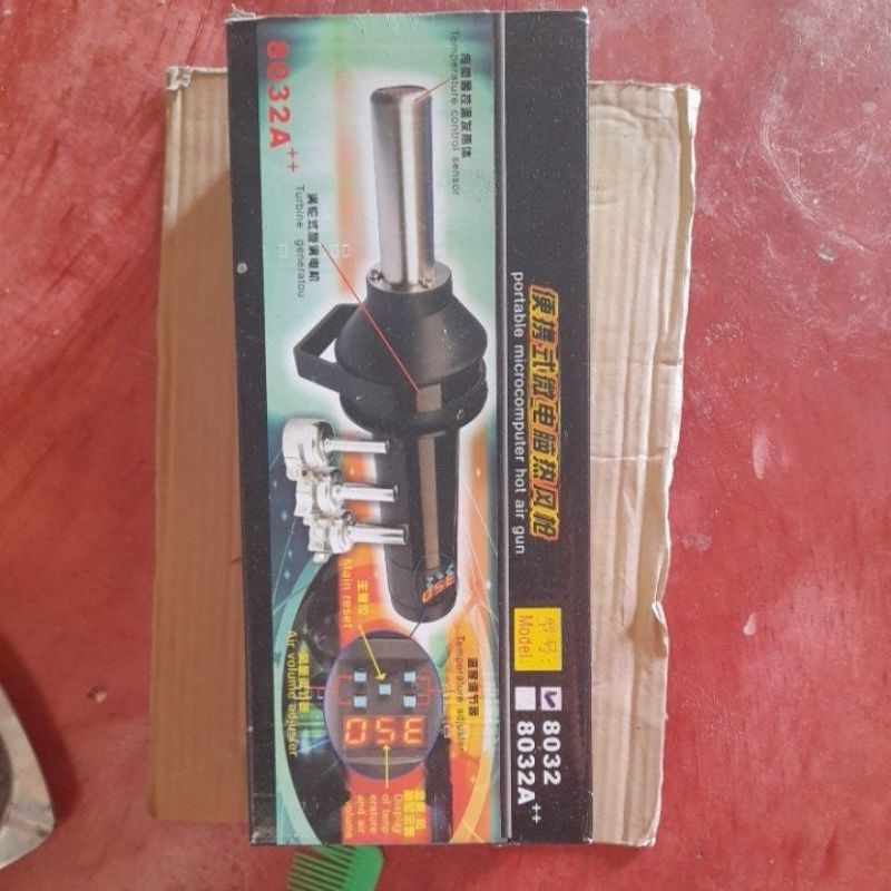 Jual Solder Blower Uap Portabel + Separator LCD + Solder Goot + Cetakan