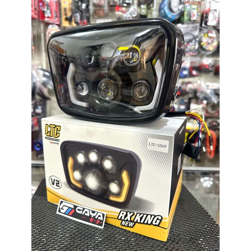Jual lampu depan daymaker RX KING NEW OVAL | LTC | sudah ada lampu ...