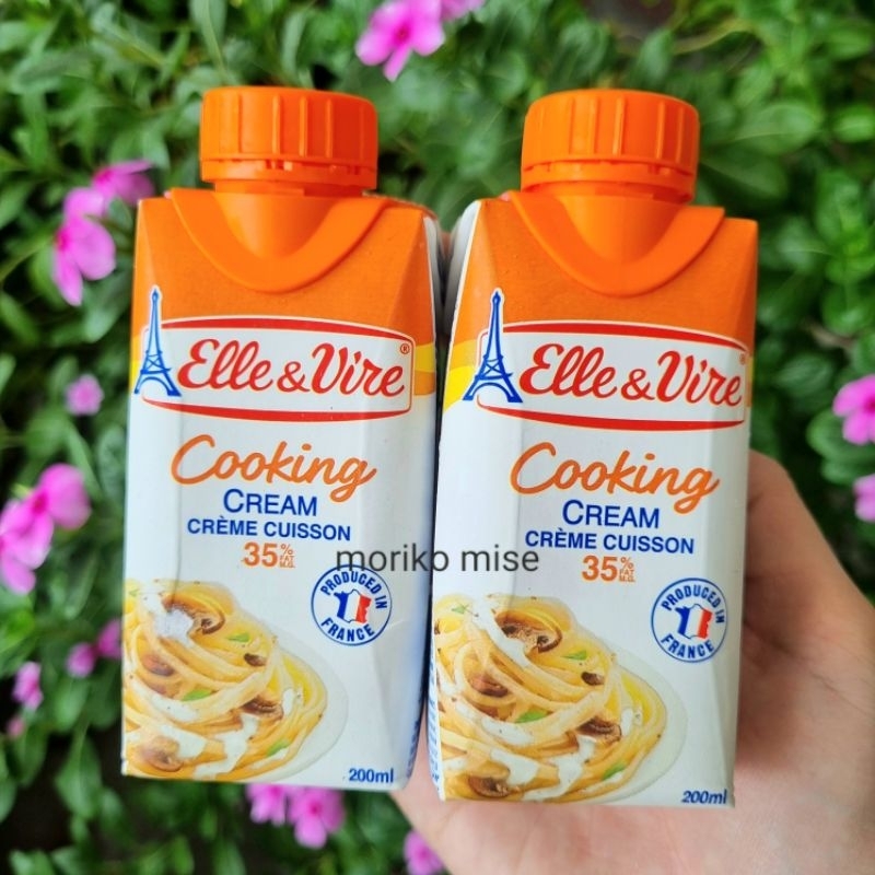 Jual elle vire cooking cream 200 ml / krim masak extra yield cooking